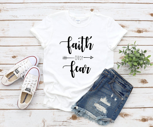 Woman’s Faith over Fear T-shirt